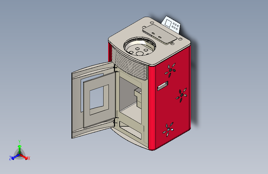 无烟颗粒采暖炉