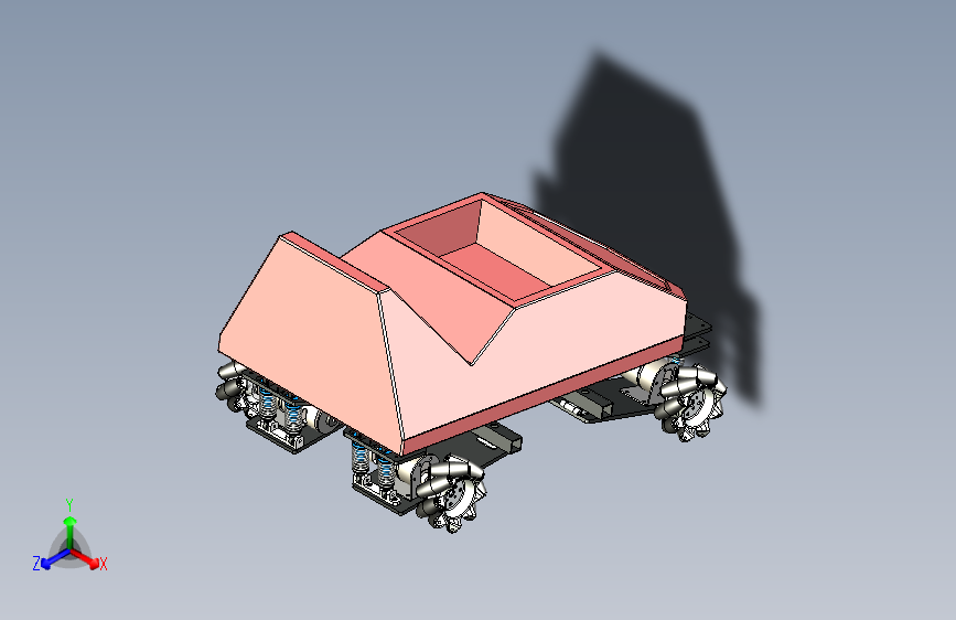 麦克纳姆轮玩具车