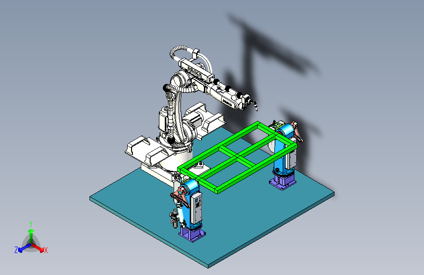 气缸驱动经济型焊接变位机设计