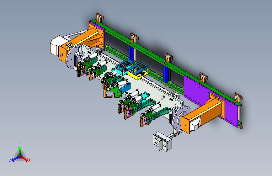汽车纵梁组件的焊接工装与变位机