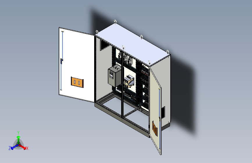 软启动旁路plc控制柜 55939