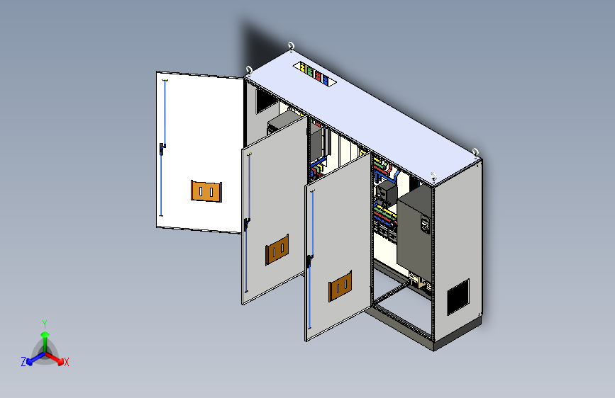 三柜组装变频器星三角控制柜 55152