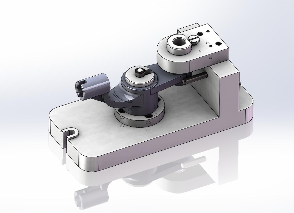 推动架加工工艺及钻16孔夹具设计含三维SW