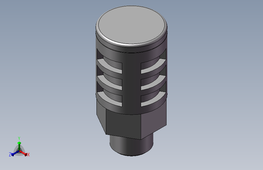 消音器，PAL01，亚德客