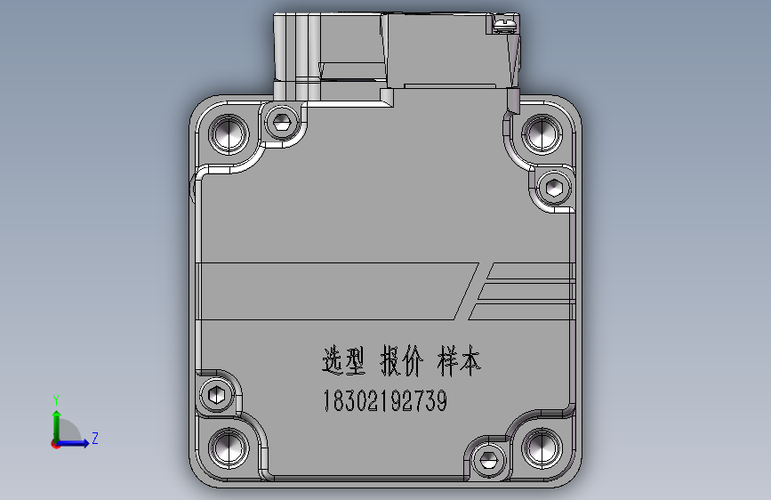 KTF060-L2-14-50-70-M5 左侧视图