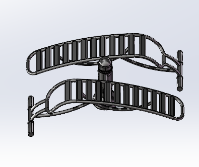 户外健身器材模型