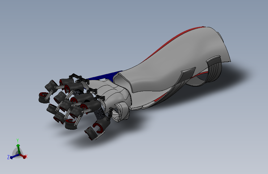（医学）机械手套设计模型=135100=30