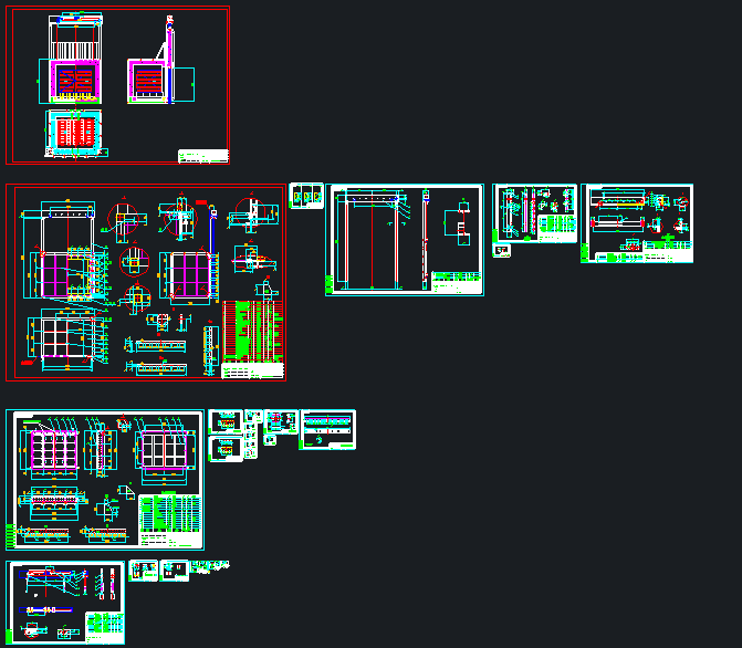 2.4x1.8x1.4高温箱式电阻炉图纸=1016948=300