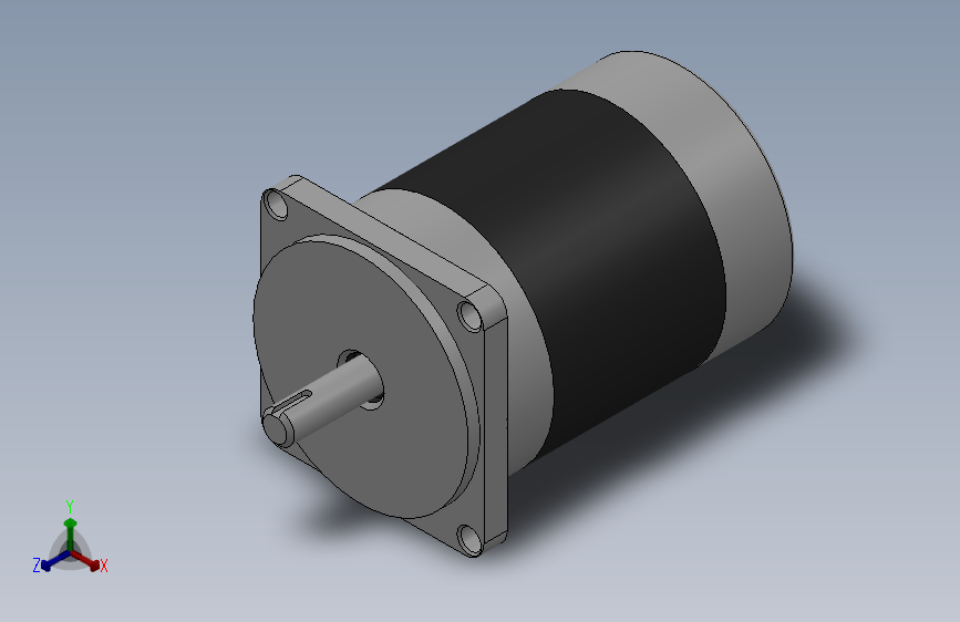 9种57系列75W直流无刷电机模型=608049=50