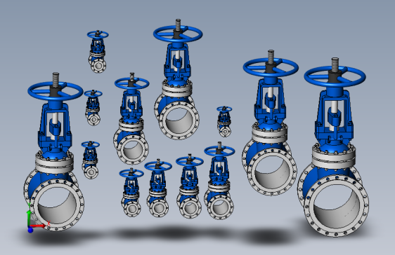 13款楔式闸阀-16设计模型=511865=70