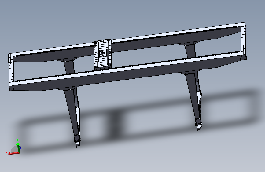 40T-22米U型门式起重机SW钢架模型图=206981=80