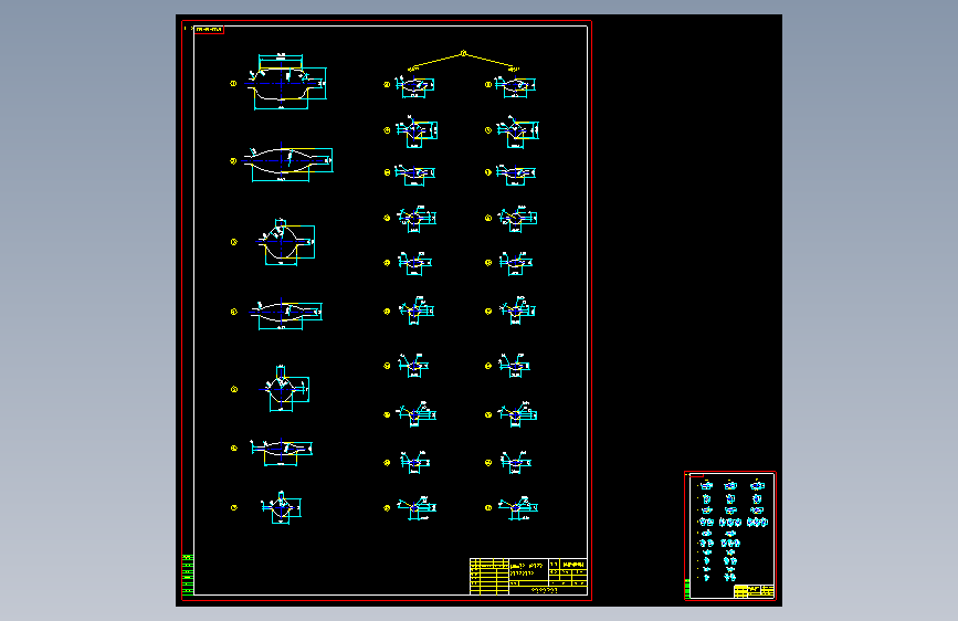 130mm方坯27架轧机精轧孔型图大全=115618=50