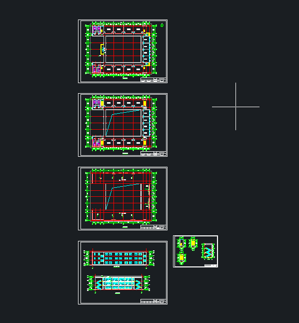 3600平三层回字形教学楼设计=1561083=75