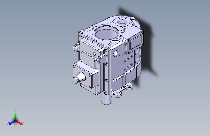 CATIA变速箱壳体模型=1372776=80