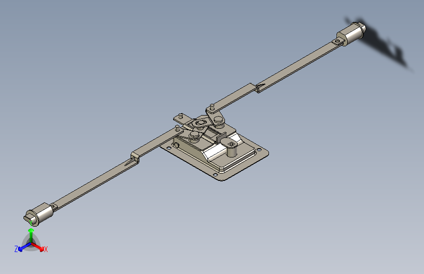 MS866-1P三点联动面板锁=1689035=50