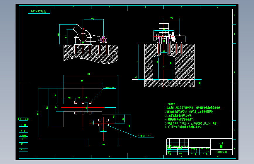 PCB600×400锤式破碎机图纸=616594=150