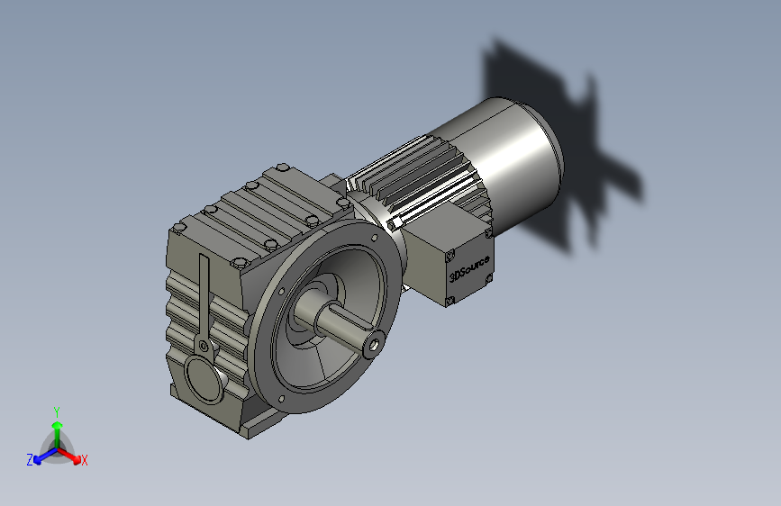 SF37-97法兰安装斜齿轮-蜗轮蜗杆减速机(B5)SEW=430435=50