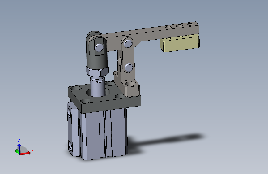 薄型缸压紧机构=194014=15