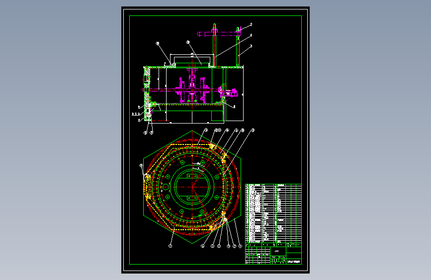 编织机机架总图=278214=15