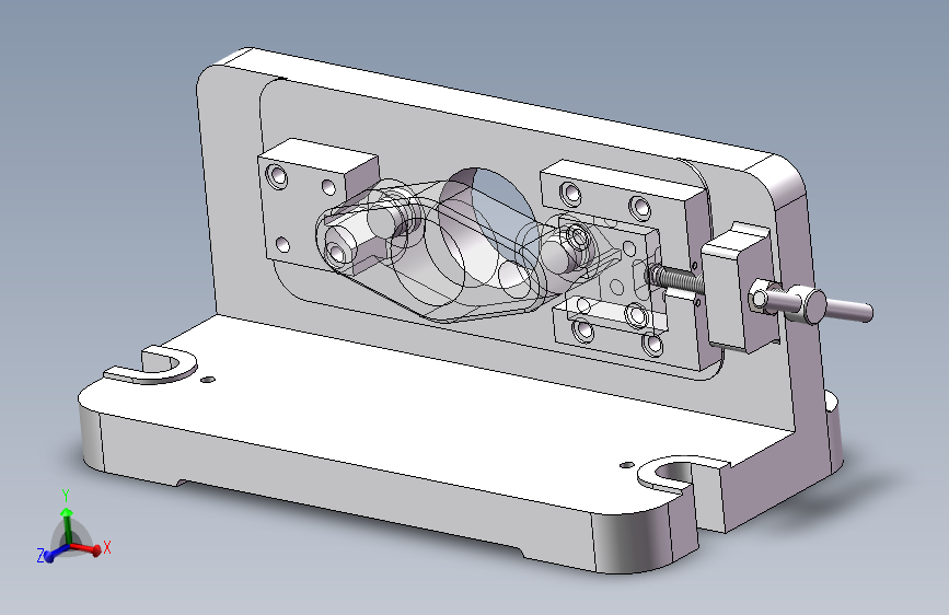 拨叉831007镗床夹具=840865=125