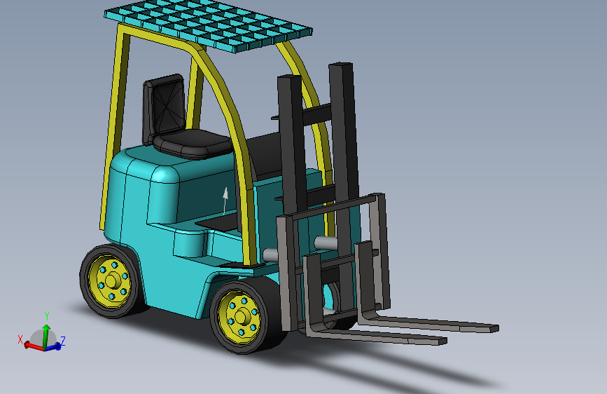 叉车模型=22294=10