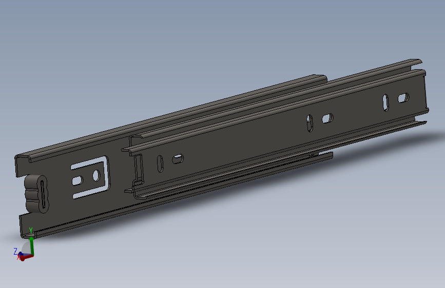 抽屉导轨模型设计=756828=15