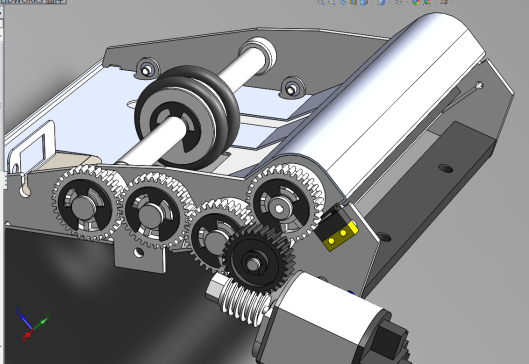 打印机进纸及切纸机构=259640=20