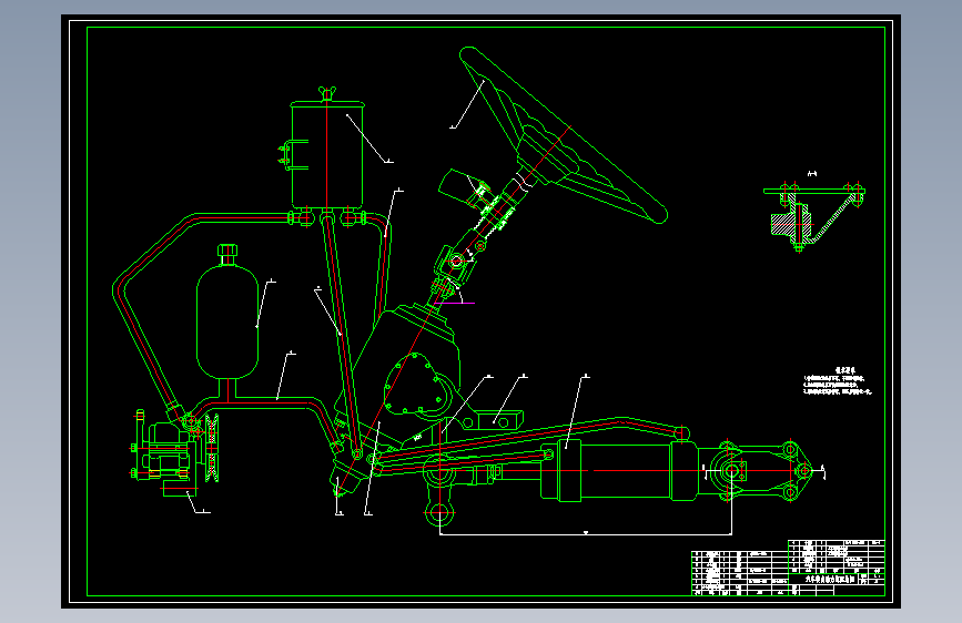 大卡车液压助力转向系统设计=174214=15