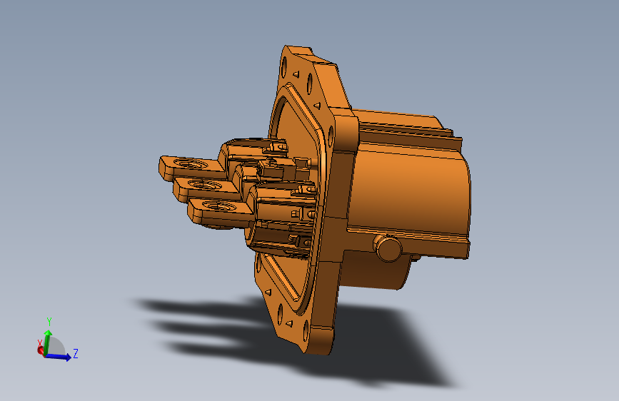 电动车高压连接器插座 三芯 泰科安费诺=1241299=100