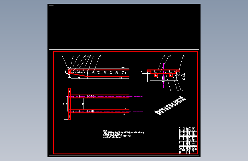 电动双梁起重机桥架结构设计（优秀含全套CAD图纸）=206633=60
