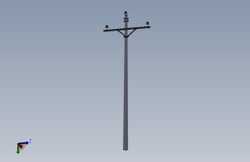 电线杆（220V）设计模型=1154659=0