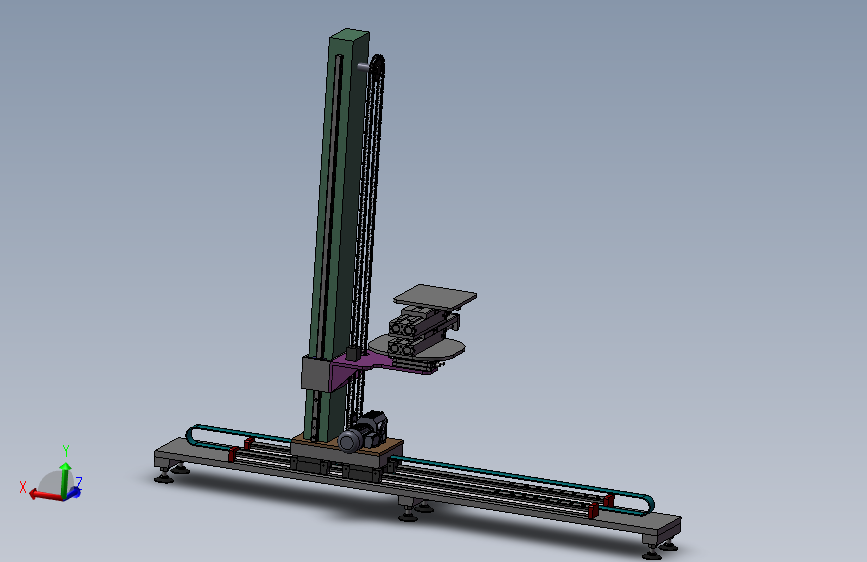 堆垛机立柱堆垛机升降架=1395070=90