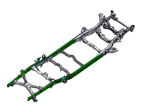 丰田Tacoma塔科马 15款 底盘车架=1693646=250
