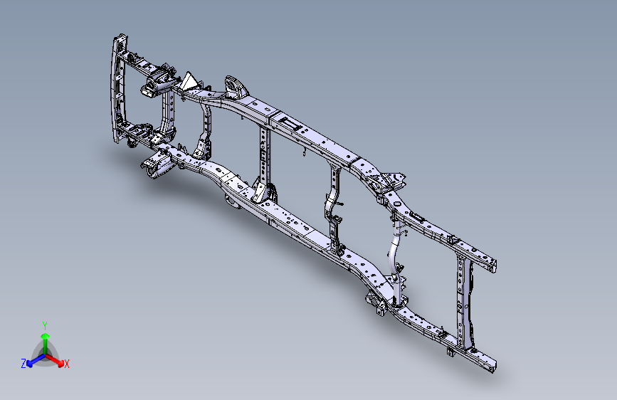 福特Ranger皮卡车架系统总成=818451=60