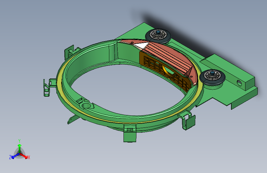 干衣机前风道及过滤网结构图=766109=150