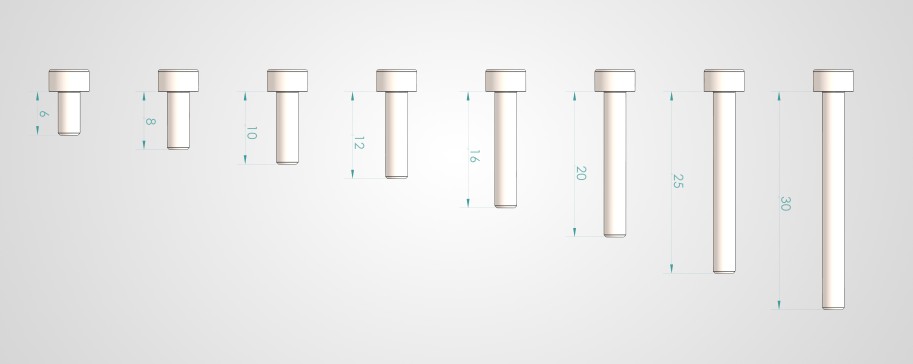 A0005507-DIN 912 M3 螺栓和螺母标准