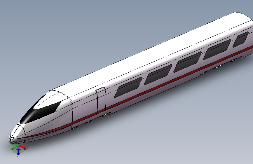 高速列车设计模型=67477=20