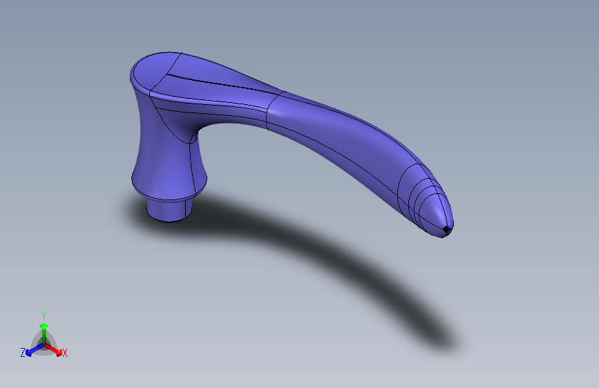 根据图片设计的门锁把手图形=176273=30
