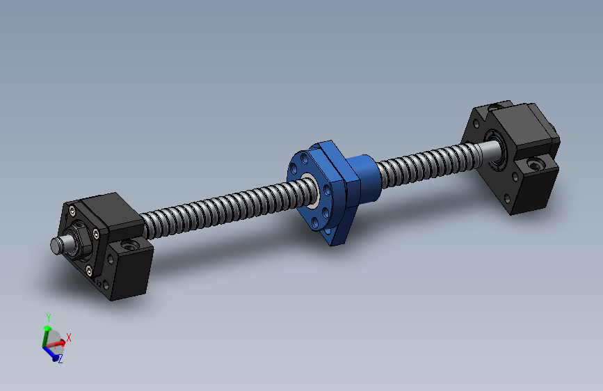 滚珠丝杠的模型=92648=10