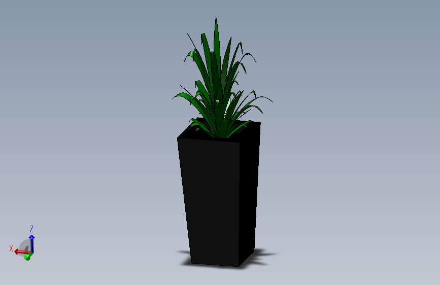 花和花盆设计模型=334848=25