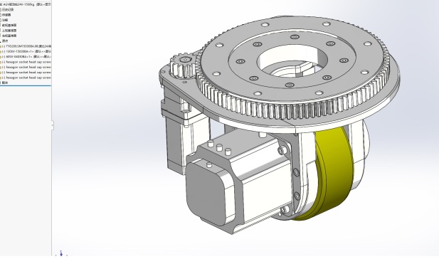 舵轮 AGV驱动轮图集 1663245=wb10