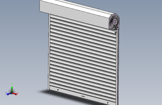 卷帘门设计模型=70356=20