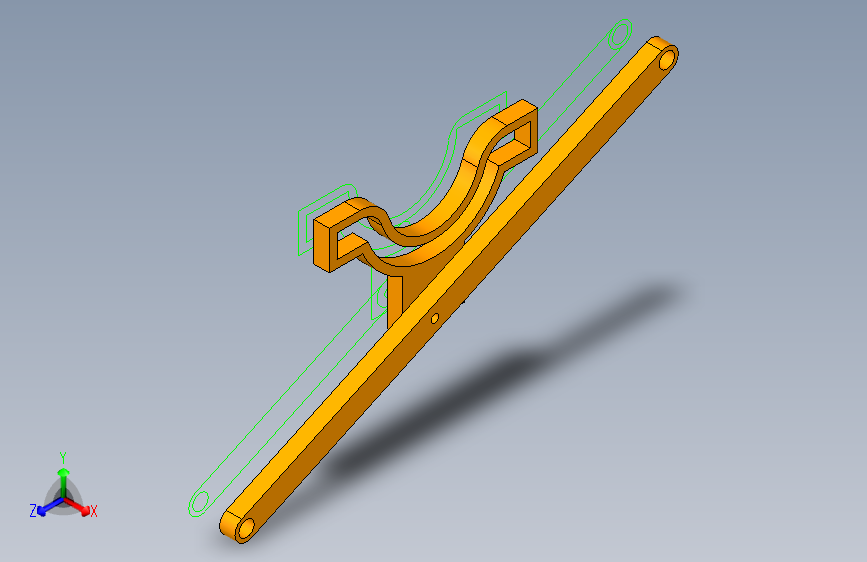 可实现单侧停歇的摆动导杆机构运动仿真=636012=80
