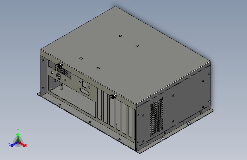 可装显卡迷你机箱装配体=1099345=100