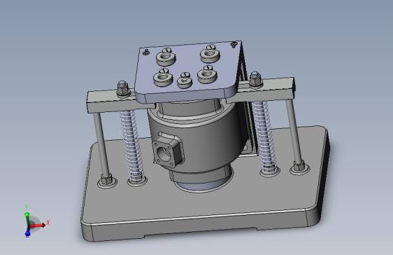 犁刀变速箱零件钻孔夹具装配+三维=1358341=30