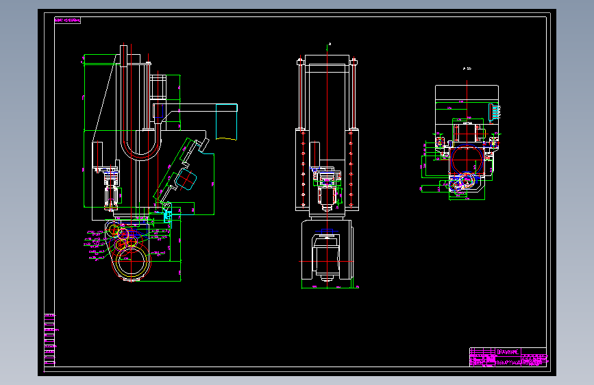 龙门加工中心五轴电主轴摆头=409206=20