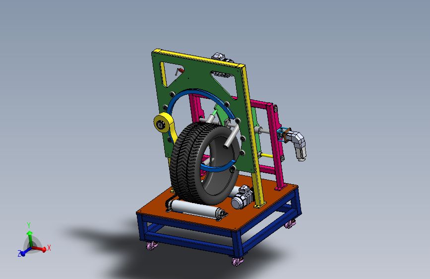 轮胎打包缠绕覆膜机=1665553=350