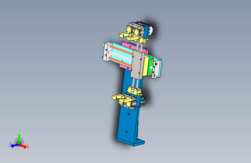 搬运翻倒夹持组件 982632