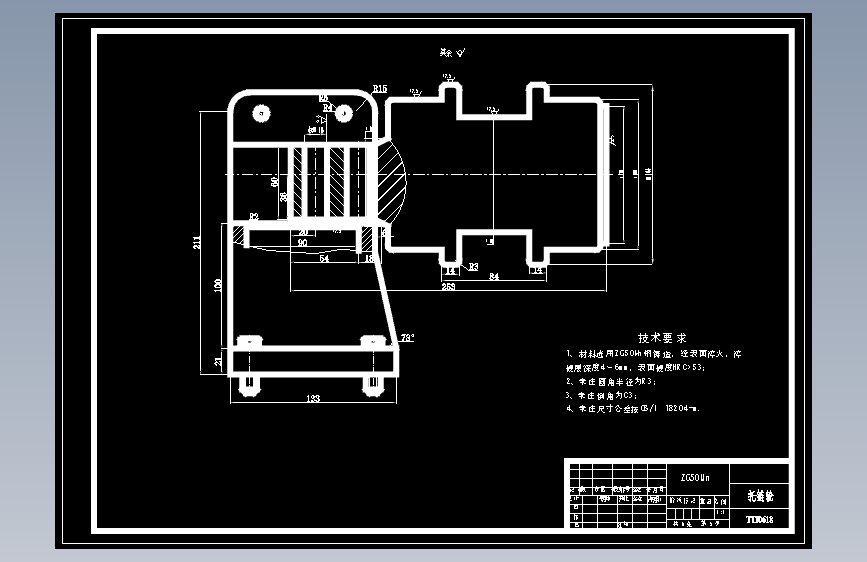 履带行走机构图cad=1643438=50