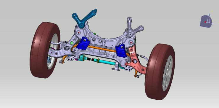 麦弗逊前悬架DMU运动模拟=662643=320